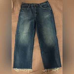 Oliver Logan Women's Cropped Blue Jeans